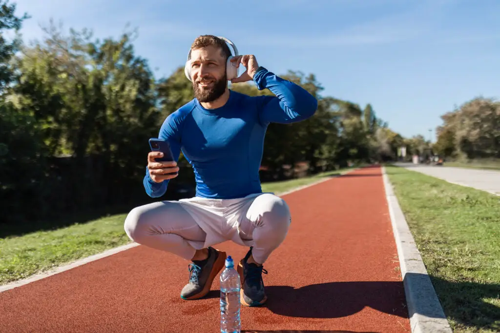 Active man taking charge of his health with testosterone replacement therapy
